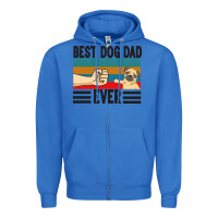True Royal Best Dog Dad Ever Zipper Hoodie - Bettercallsaul
