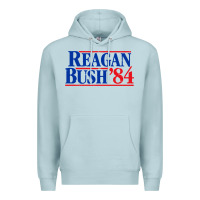 Blue Mist reagan president Premium Hoodie - artisFamous