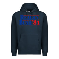 Navy reagan president Premium Hoodie - artisFamous
