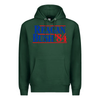 Sports Green reagan president Premium Hoodie - artisFamous