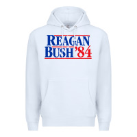 White reagan president Premium Hoodie - artisFamous