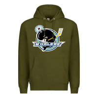 Army Green plymouth whalers Hockey Premium Hoodie - artisFamous