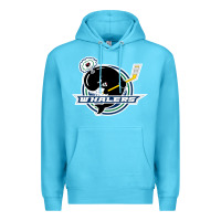 Ocean Blue plymouth whalers Hockey Premium Hoodie - artisFamous