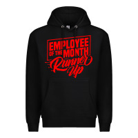 Black employee of the month runner up Premium Hoodie - artisFamous