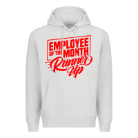 Dove Grey employee of the month runner up Premium Hoodie - artisFamous