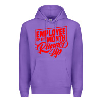 Purple employee of the month runner up Premium Hoodie - artisFamous
