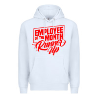 White employee of the month runner up Premium Hoodie - artisFamous