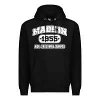 Black made in 1955 funny vintage Premium Hoodie - artisFamous