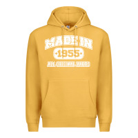 Mustard made in 1955 funny vintage Premium Hoodie - artisFamous
