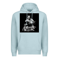 Blue Mist Johnny Cash Music Premium Hoodie - artisFamous