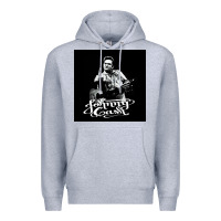 Heather Grey Johnny Cash Music Premium Hoodie - artisFamous