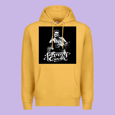 Johnny Cash Music Premium Hoodie Designed By Artisfamous