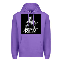 Purple Johnny Cash Music Premium Hoodie - artisFamous