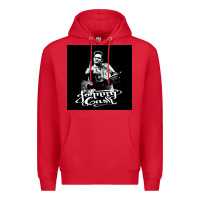 Red Johnny Cash Music Premium Hoodie - artisFamous