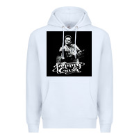 White Johnny Cash Music Premium Hoodie - artisFamous