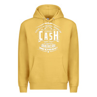 Antique Gold Johnny Cash Music Premium Hoodie - artisFamous