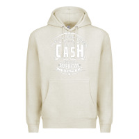 Oatmeal Heather Johnny Cash Music Premium Hoodie - artisFamous