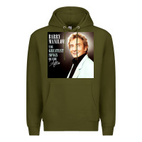 Army Green Best Barry Manilow Premium Hoodie - artisFamous
