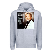 Heather Grey Best Barry Manilow Premium Hoodie - artisFamous