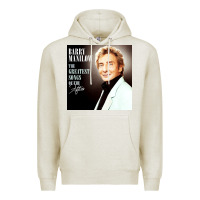 Oatmeal Heather Best Barry Manilow Premium Hoodie - artisFamous