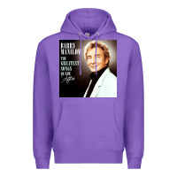 Purple Best Barry Manilow Premium Hoodie - artisFamous