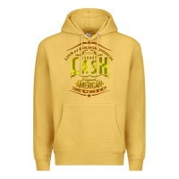 Antique Gold Johnny Cash Music Premium Hoodie - artisFamous
