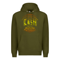 Army Green Johnny Cash Music Premium Hoodie - artisFamous