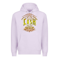Lilac Johnny Cash Music Premium Hoodie - artisFamous