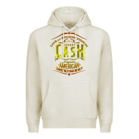 Oatmeal Heather Johnny Cash Music Premium Hoodie - artisFamous