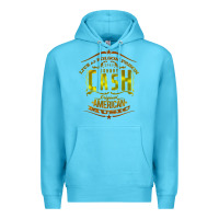 Ocean Blue Johnny Cash Music Premium Hoodie - artisFamous