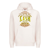 Pale Pink Johnny Cash Music Premium Hoodie - artisFamous