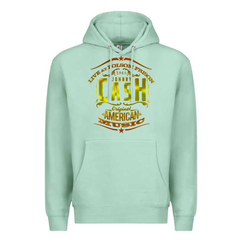 Johnny Cash Music Premium Hoodie by artisFamous | Teevron