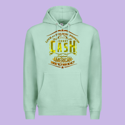 Johnny Cash Music Premium Hoodie Designed By Artisfamous