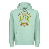 Seafoam Johnny Cash Music Premium Hoodie - artisFamous