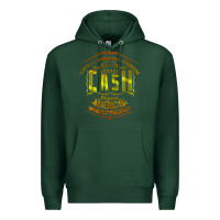 Sports Green Johnny Cash Music Premium Hoodie - artisFamous