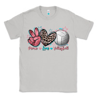 Moon Dust Peace Love Volleyball Classic Tee - FaDigitalArtStudio