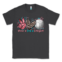 Smoke Peace Love Volleyball Classic Tee - FaDigitalArtStudio