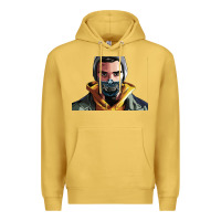 Antique Gold codfish beatbox Premium Hoodie - artisFamous