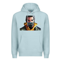 Blue Mist codfish beatbox Premium Hoodie - artisFamous