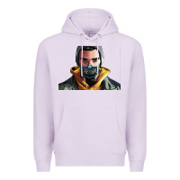 Lilac codfish beatbox Premium Hoodie - artisFamous