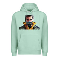 Seafoam codfish beatbox Premium Hoodie - artisFamous