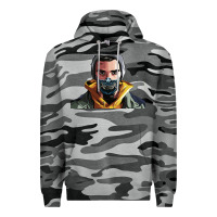 Slate Camo codfish beatbox Premium Hoodie - artisFamous