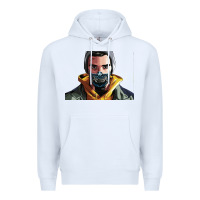 White codfish beatbox Premium Hoodie - artisFamous