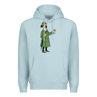Blue Mist professor calculus Premium Hoodie - artisFamous