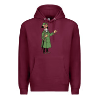 Burgundy professor calculus Premium Hoodie - artisFamous