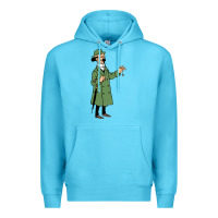 Ocean Blue professor calculus Premium Hoodie - artisFamous