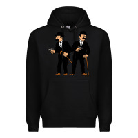 Black Thomson and Thompson Premium Hoodie - artisFamous