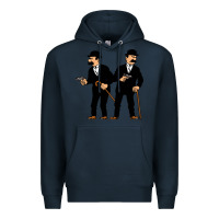 Navy Thomson and Thompson Premium Hoodie - artisFamous