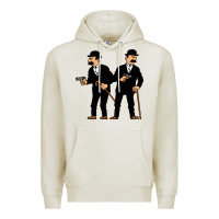 Oatmeal Heather Thomson and Thompson Premium Hoodie - artisFamous