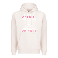 Pale Pink mustang i m a girl who drives a mustang Premium Hoodie - artisFamous